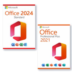 Microsoft Office 2024 Standard + Microsoft Office 2021 Professional Plus Licenza per 3 PC